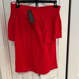 Michael Stars Smocked Top